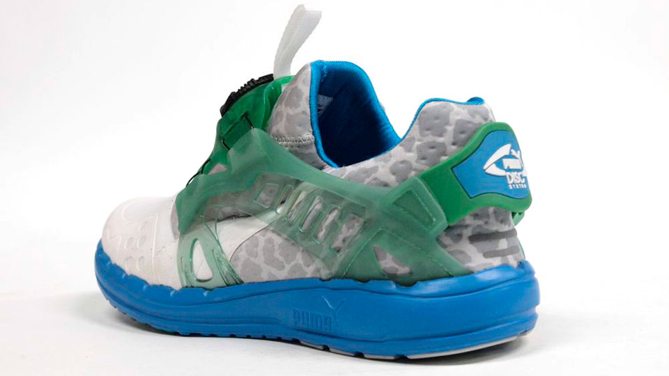 Puma Disc Blaze Ltwt White Blue Green 3
