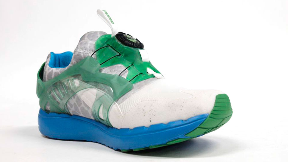 Puma Disc Blaze Ltwt White Blue Green 5