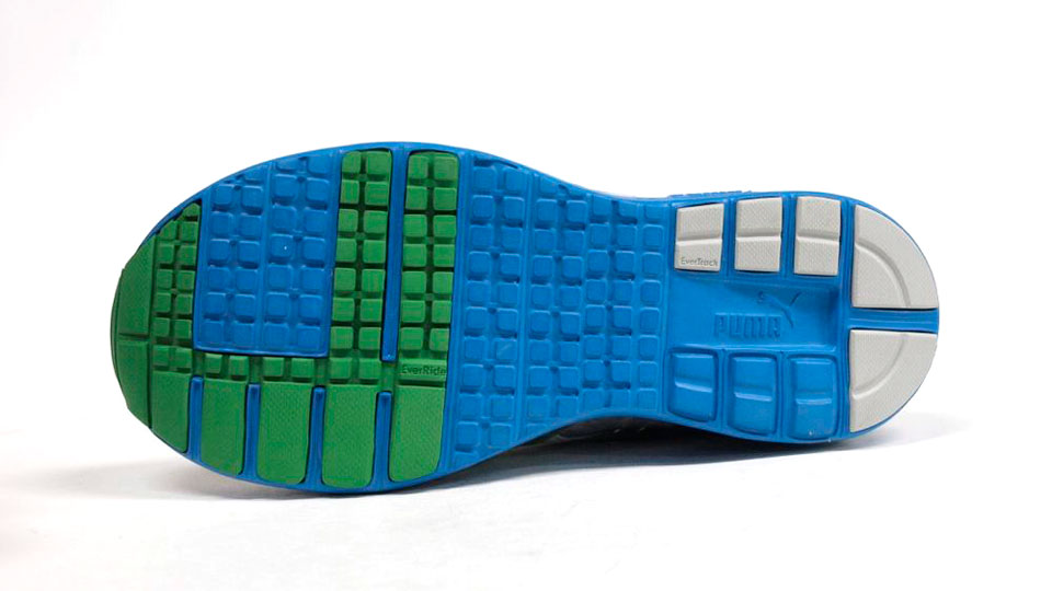 Puma Disc Blaze Ltwt White Blue Green 6