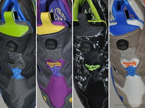 Reebok Insta Pump Fury – Upcoming 2012 Colorways