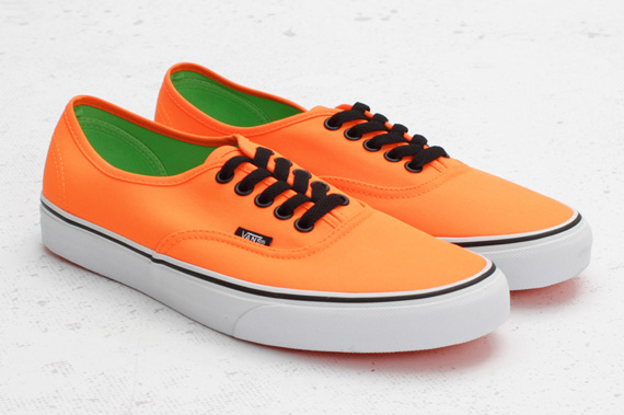 Vans Authentic Neon Orange 5