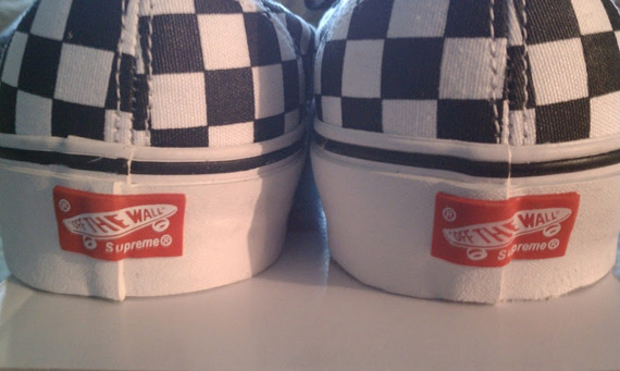 Vans Authentic Supreme Checker Corduroy 2