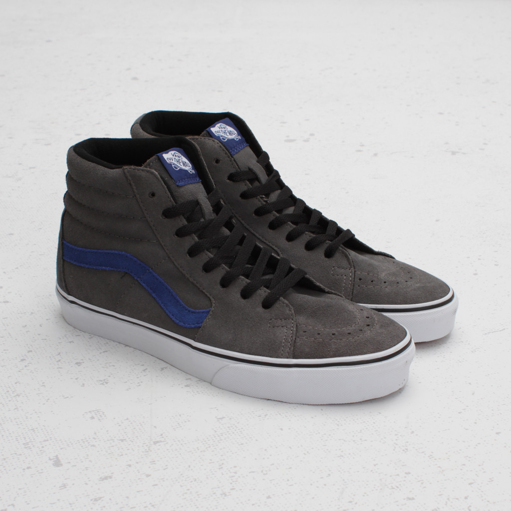 Vans Sk8 Hi Pewter True Blue 2