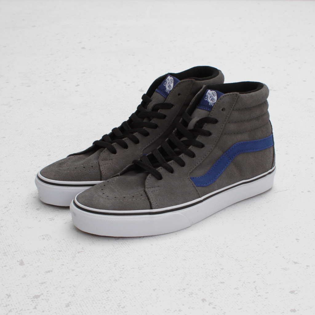 Vans Sk8 Hi Pewter True Blue 4