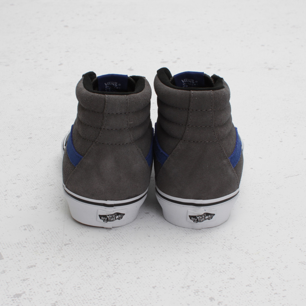Vans Sk8 Hi Pewter True Blue 5
