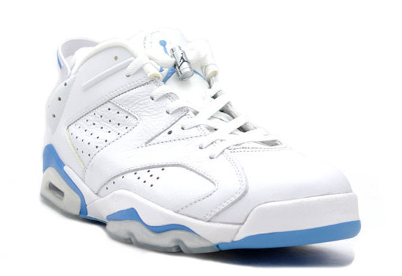 White Blue Jordan Vi Low