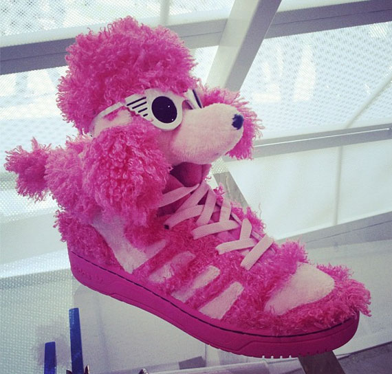 Adidas Jeremy Scott Pink Poodle