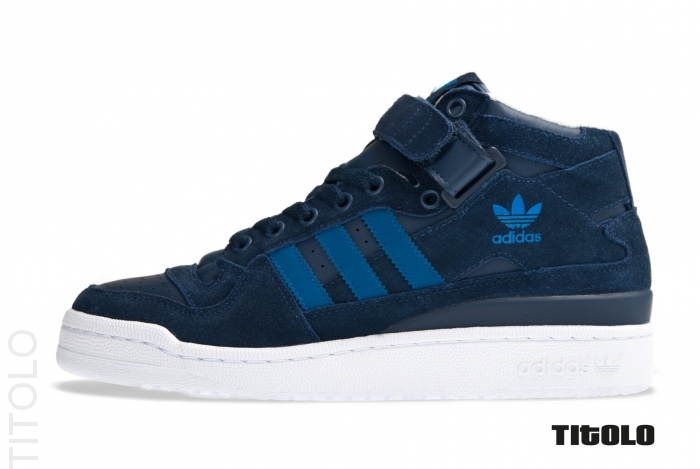 Adidas Originals Forum Mid Rs Dark Indigo Dark Royal White 2