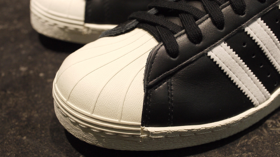 Adidas Originals Superstar 80s Black White 7