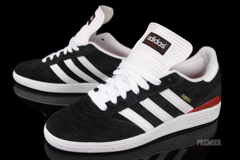 Adidas Skateboarding Busenitz Black White Red 2