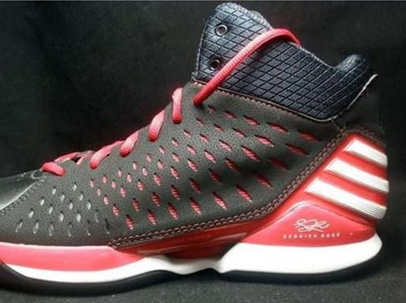 adidas adiZero Rose 3.0 - Black - Red - White