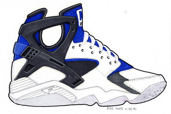 Air Flight Huarache 1992 4