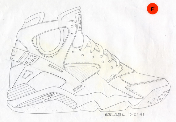 Air Flight Huarache 1992 6