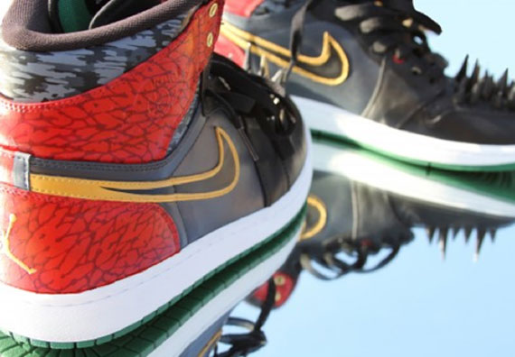 Air Jordan 1 High Heavy Hitter Customs By El Cappy 1