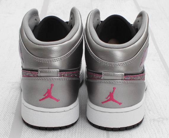 Air Jordan 1 Phat Gs Matte Silver Berry 2