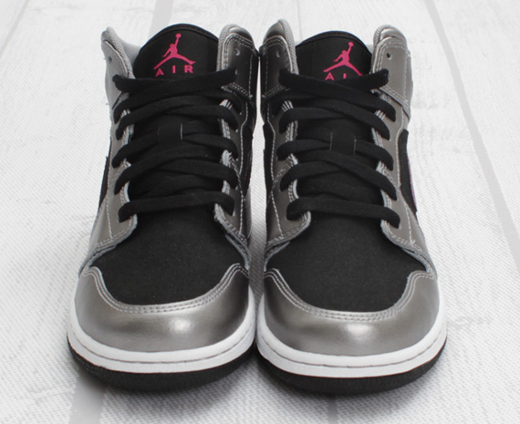 Air Jordan 1 Phat Gs Matte Silver Berry 4