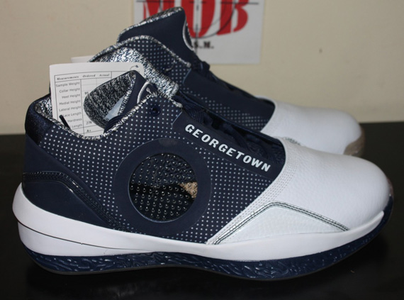 Air Jordan 2010 Georgetown Hoyas Home Pe 6