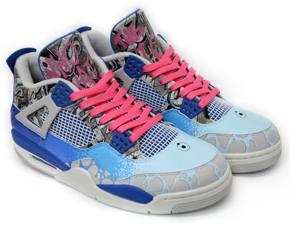 Air Jordan Iv Dr Manhattan Customs By Sekure D 4