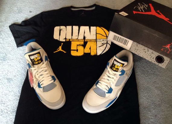 Air Jordan IV "Military" - Quai 54 Edition