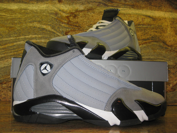 Air Jordan Xiv Stealth Black Light Graphite White 2