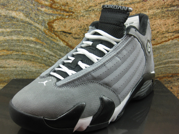 Air Jordan Xiv Stealth Black Light Graphite White 5