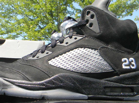 Air Jordan V – Black/White Sample | Available on eBay