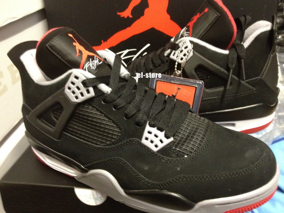 Bred Air Jordan Iv 2012 Ebay 2