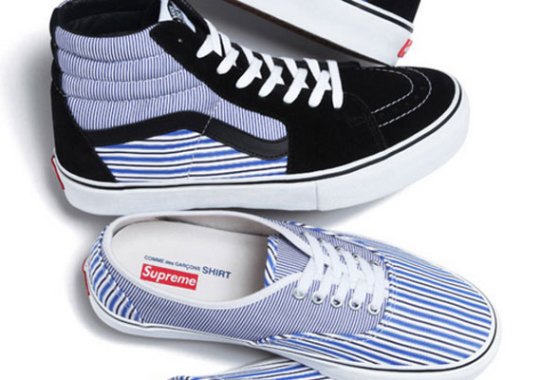 Comme des Garcons x Supreme x Vans Release Date