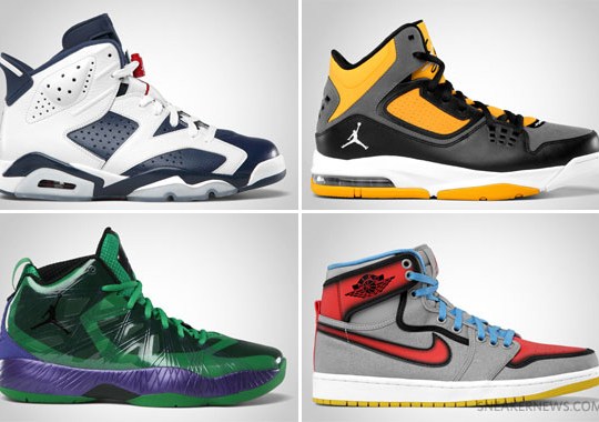 Jordan Brand July 2012 Footwear Update