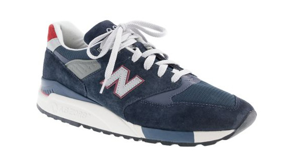 Jcrew New Balance 998 Blue Red Grey 1