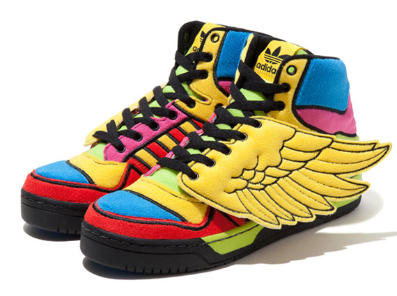 Jeremy Scott X Adidas Originals Js Wings Multi Color Fleece New Images 2