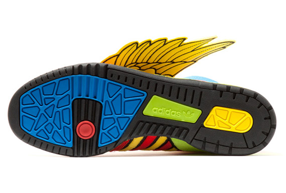 Jeremy Scott X Adidas Originals Js Wings Multi Color Fleece New Images 4