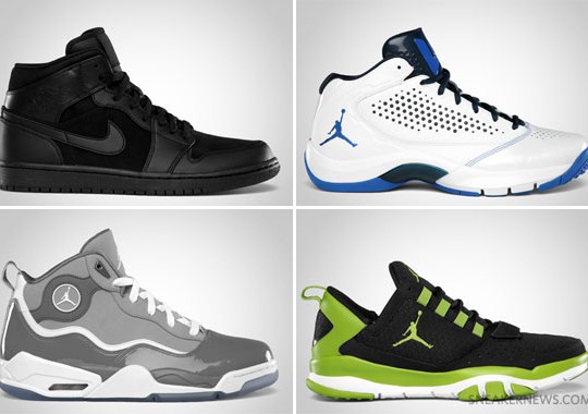 Jordan Brand August 2012 Footwear