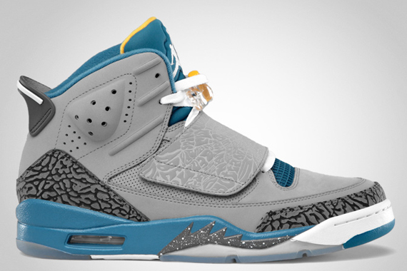 Jordan Son Of Mars Stealth White Shaded Blue University Gold 1