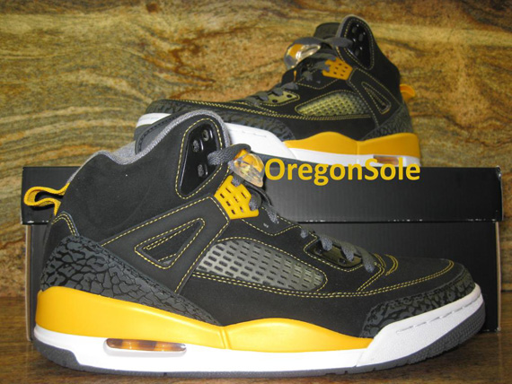 Jordan Spizike Black Yellow Sample 5