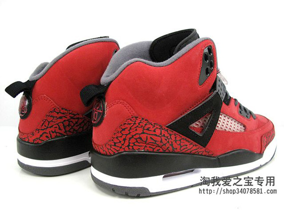 Jordan Spizike Gs Red Black 2