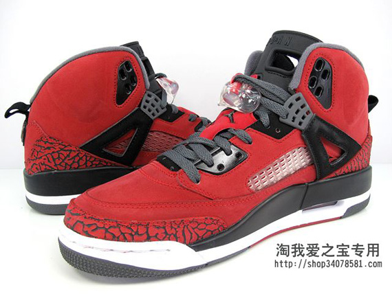 Jordan Spizike Gs Red Black 7