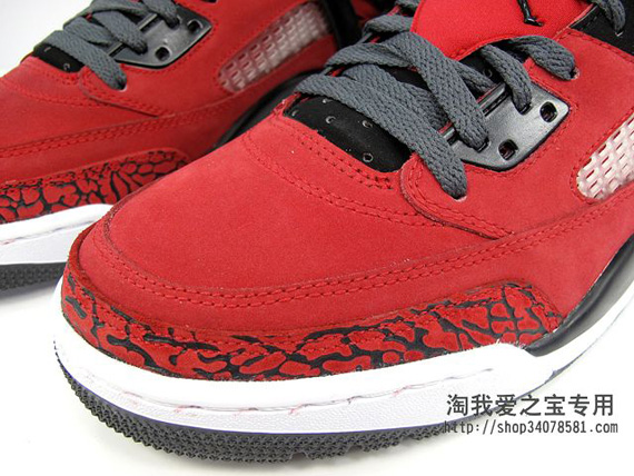 Jordan Spizike Gs Red Black 8