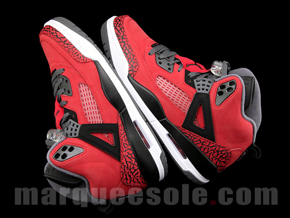 Jordan Spizike Red Black 04