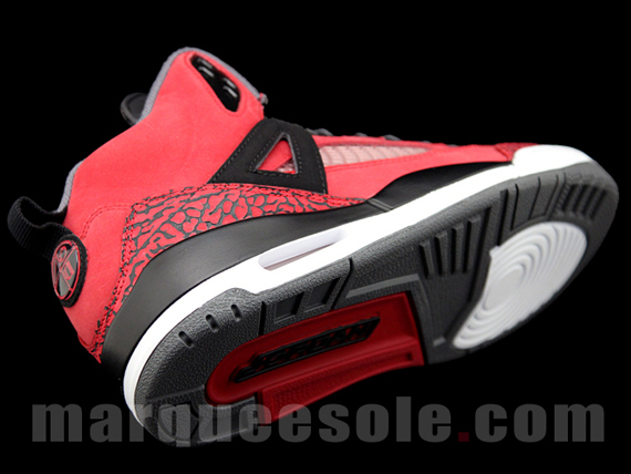 Jordan Spizike Red Black 06