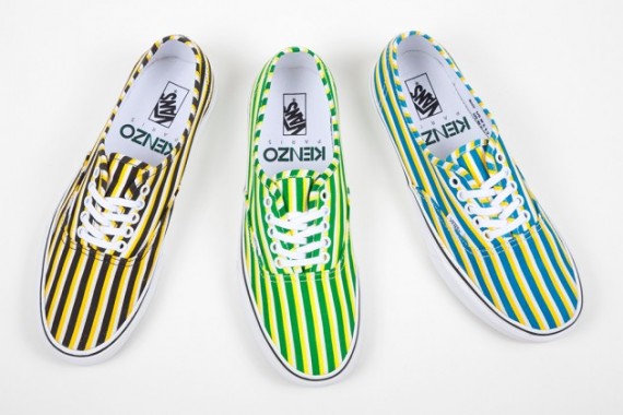 Kenzo x Vans Authentic “Stripes Pack”