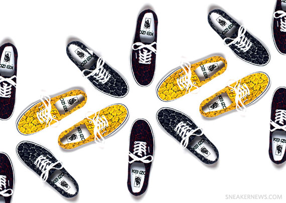 Kenzo x Vans Authentic Floral Collection