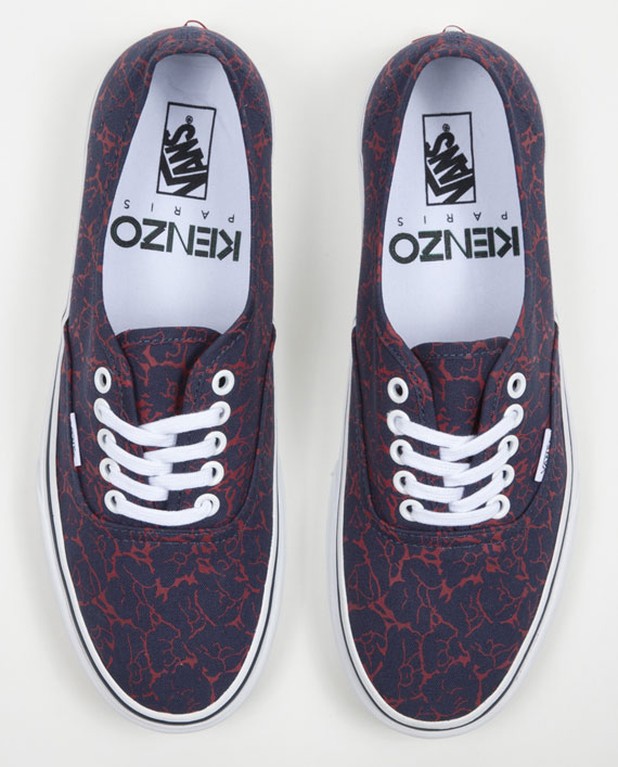 Kenzo X Vans Authentic Floral Collection 4