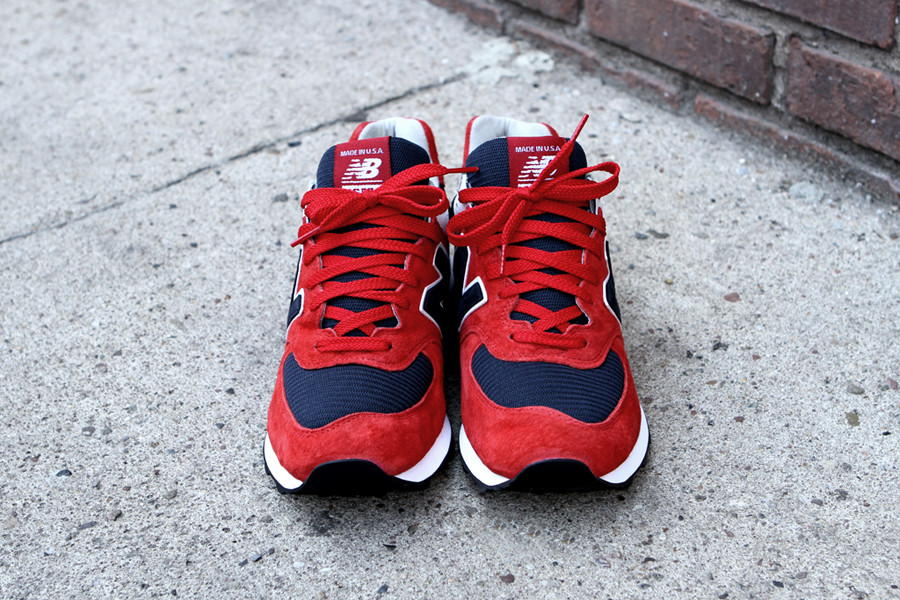 New Balance 574 4th Of July Red 4