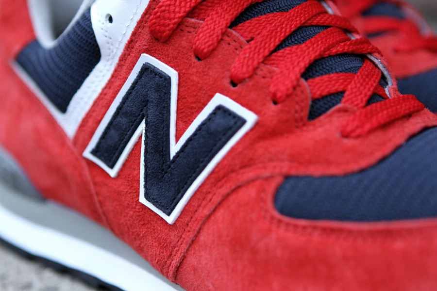 New Balance 574 4th Of July Red 6