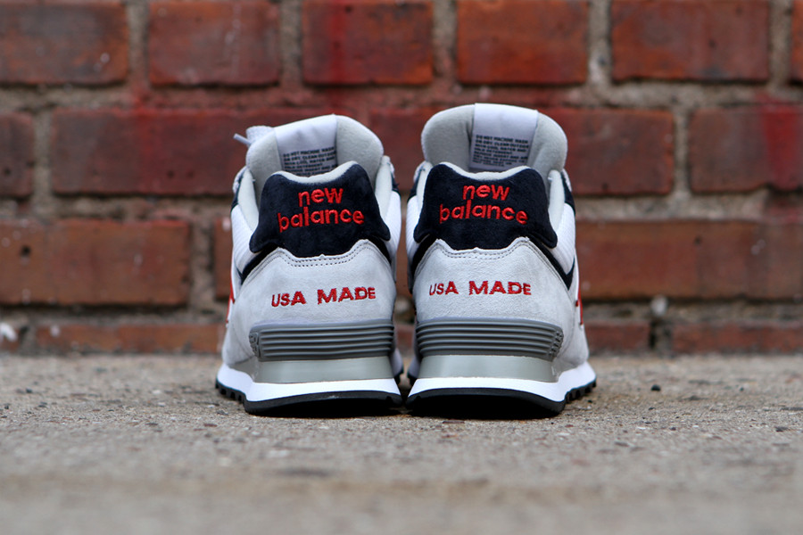 New Balance 574 4th Of July White 5