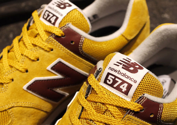 New Balance 574 - Yellow - Brown 