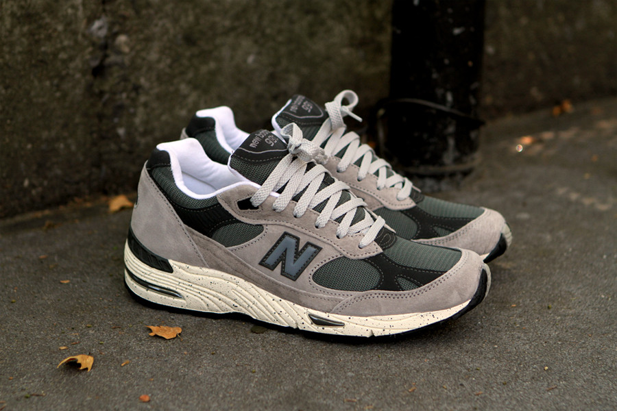New Balance 991 Grey Speckle Kith 2