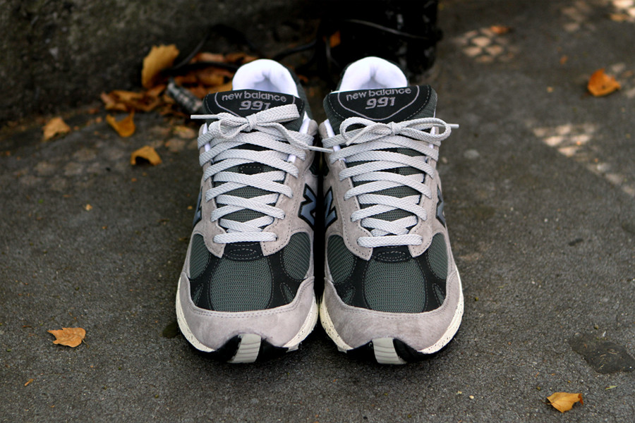 New Balance 991 Grey Speckle Kith 4