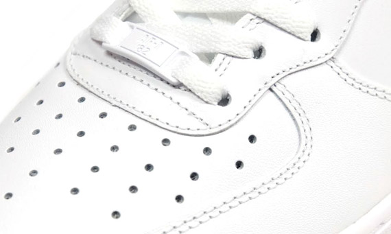 Nike Air Force 1 Mid White Metallic Silver 7